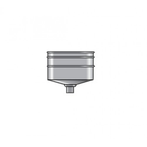 Oala condens cos exterior aluminiu maro D8 cm