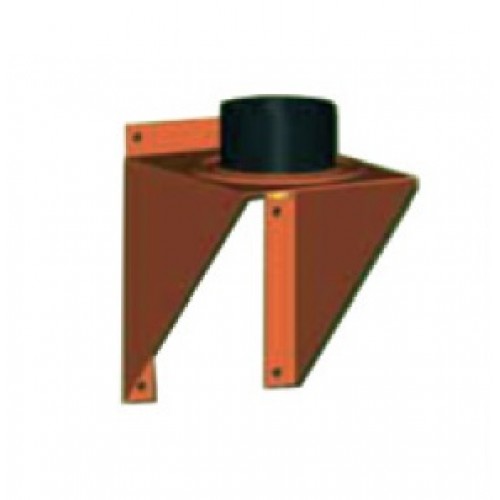 Suport perete cos exterior cupru D8 cm