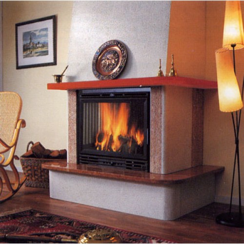 Semineu clasic AURORA (finisaj + focar ECOSTAR) - Edilkamin - ITALIA