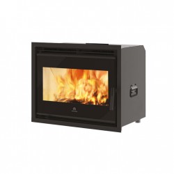 FIREBOX EVO 49 - 9.6 kw, interior din samota alba sau neagra si convectie naturala sau ventilata a aerului